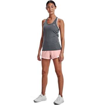 Under Armour Womens Play Up 3.0 Shorts, Retro Pink (676) / White, Small