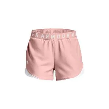 Under Armour Womens Play Up 3.0 Shorts, Retro Pink (676) / White, Small