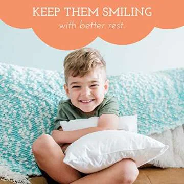 Little Sleepy Head Toddler Pillow 13x18 - Hypoallergenic Ergonomic Pillow for Sleeping, Kids Pillow, Nursery Pillow, Soft Neck Support Pillow (1-Pack)