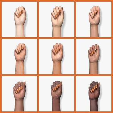 Modelones Fall Gel Nail Polish - Vibrant Orange Color