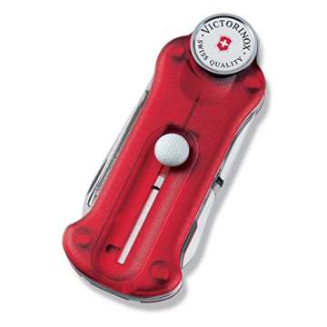 Victorinox Swiss Army Golf Tool Pocket Knife (Ruby)