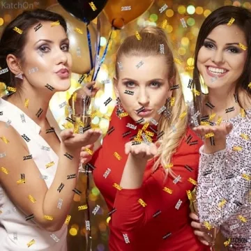 KatchOn 2025 Graduation Confetti - 500 Pack for Decor
