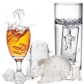 Star Wars Character Ice Cube Molds - Perfect for Parties