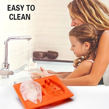 Star Wars Character Ice Cube Molds - Perfect for Parties