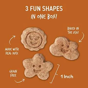 Soft & Chewy Grain Free Duck Dog Treats for Healthy Pups