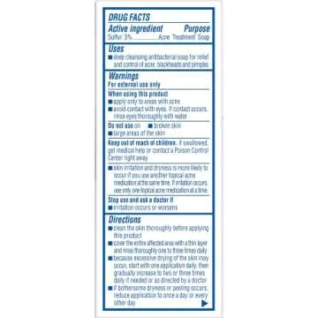 Palmer's Medicated Anti-Acne Soap Bar - Lasting Clear Skin