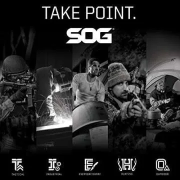 SOG Tactical Tomahawk- Throwing Hatchet, Versatile Survival Tactical Axe and Emergency Breaching Tool with Sheath (F01TN-CP)