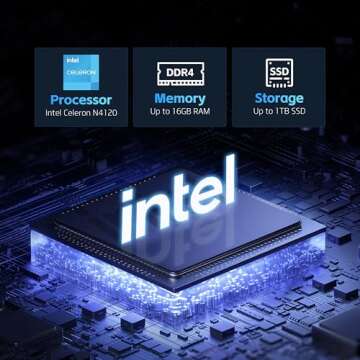 Powerful HP 17" Laptop - Intel Celeron, 8GB RAM, 256GB SSD & Backlit Keyboard