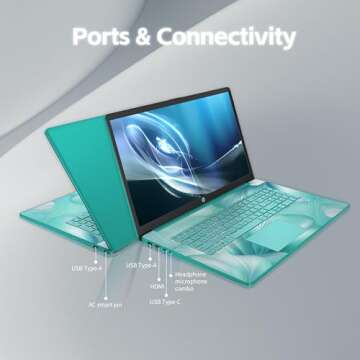 HP 17" Laptop - Intel Celeron, 8GB RAM, 256GB SSD