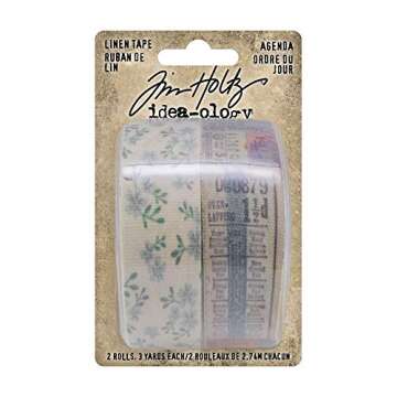 Tim Holtz Linen Tape Agenda for Creative Projects