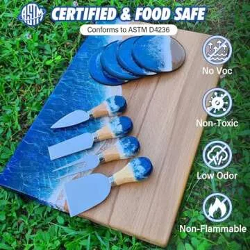 Shabebe Crystal Clear Deep Pour Epoxy Resin Kit 3 Gallon