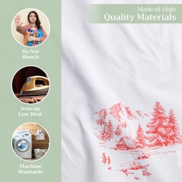 Maison d'Hermine Cotton 20x20 Napkin Set - Vibrant & Washable