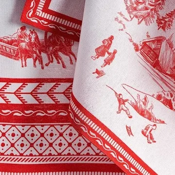 Maison d'Hermine Cotton 20x20 Napkin Set - Vibrant & Washable