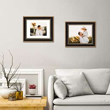 AUEAR 11x14 Picture Frame for 8x10 Photo