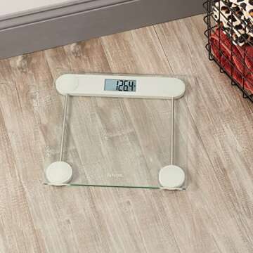 Taylor Digital Scale for Body Weight, Highly Accurate Digital Bathroom Scale Large Backlight LCD Rea...