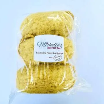 Exfoliating Foam Sea Sponge Set - Luxurious Lather