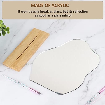 Stylish Irregular Acrylic Cloud Mirror for Home Decor