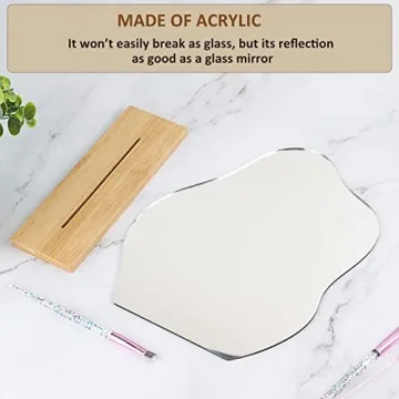 Stylish Irregular Acrylic Cloud Mirror for Home Decor
