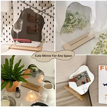 Stylish Irregular Acrylic Cloud Mirror for Home Decor