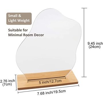 Stylish Irregular Acrylic Cloud Mirror for Home Decor