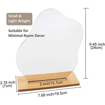 Stylish Irregular Acrylic Cloud Mirror for Home Decor