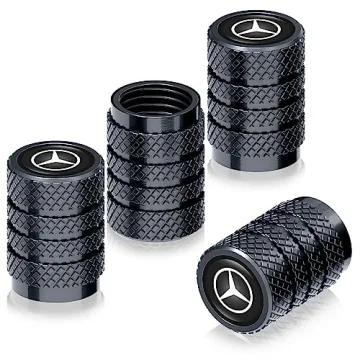 Mercedes-Benz Tire Valve Caps - Corrosion Resistant