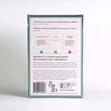 CMYK Monikers Ultimate Party Game for Everyone