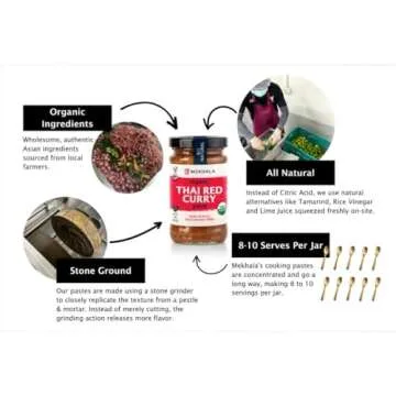 Mekhala Organic Thai Red Curry Paste, 3.53 oz
