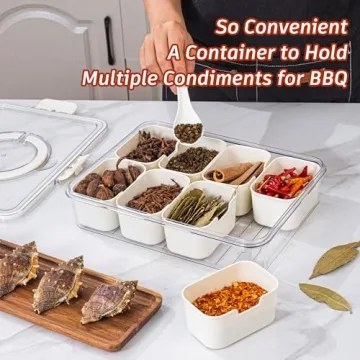 Dingerjar: Portable Snack Container with Removable Compartments