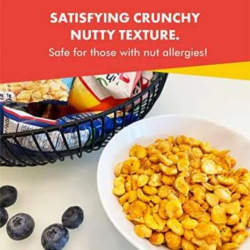 Feel Festive Roasted Chickpeas Variety Snack Pack Crunchy Balanced Macro Nut Free Healthy Garbanzo Beans - Non-GMO Vegan Soy-Free