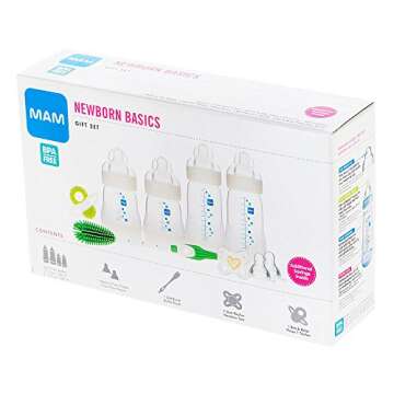 MAM Newborn Basics Baby Bottle Feeding Gift Set
