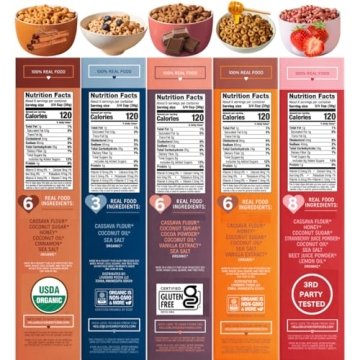 Healthy Lovebird Cereal Variety Pack - Gluten & Grain Free Breakfast