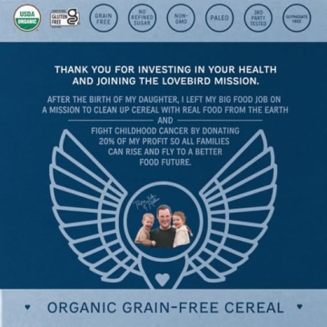 Healthy Lovebird Cereal Variety Pack - Gluten & Grain Free Breakfast