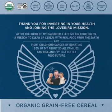 Healthy Lovebird Cereal Variety Pack - Gluten & Grain Free Breakfast