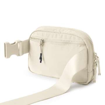 ODODOS Mini Belt Bag: Versatile Fanny Pack for All