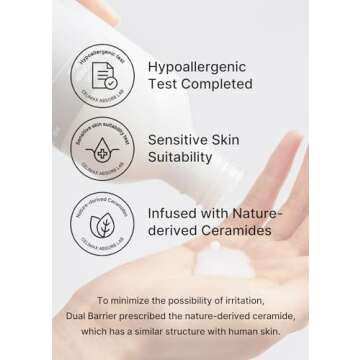 celimax Dual Barrier Creamy Toner | with Ceramides, Peptide, Oil & Alcohol Free, Facial Astringent, Hydrating, Calming, Soothing, Non Irritating,150ml