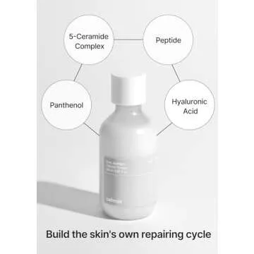 celimax Dual Barrier Creamy Toner | with Ceramides, Peptide, Oil & Alcohol Free, Facial Astringent, Hydrating, Calming, Soothing, Non Irritating,150ml