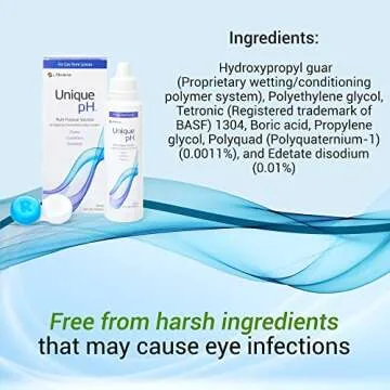 Menicon Unique pH Multi-Purpose Contact Lens Solution 4oz