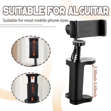 Eastrpupira Guitar Phone Holder for Music & Streaming