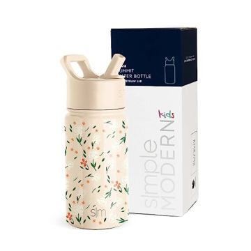 Insulated Kids Water Bottle - Chloe Floral Design