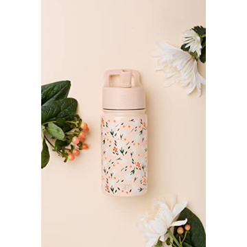 Insulated Kids Water Bottle - Chloe Floral Design