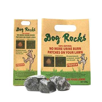 Dog Rocks Natural Urine Neutralizer for Lush Lawns 600g