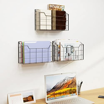 Univivi Wall File Organizer - 3 Pack Stylish Solution