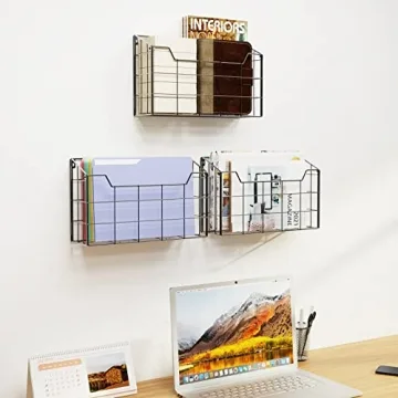 Univivi Wall File Organizer - 3 Pack Stylish Solution