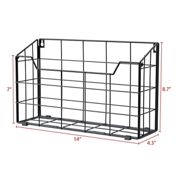 Univivi Wall File Organizer - 3 Pack Stylish Solution