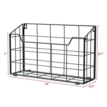 Univivi Wall File Organizer - 3 Pack Stylish Solution