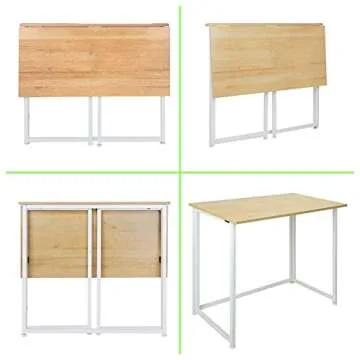 Leopard Folding Desk for Small Spaces - Easy to Store