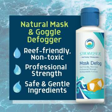 Reef-Friendly Mask Defogger for Glasses & Sports Gear