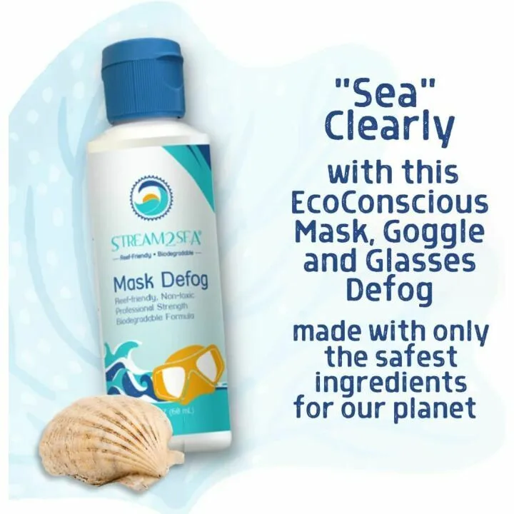 Reef-Friendly Mask Defogger for Glasses & Sports Gear