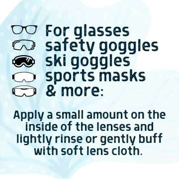 Reef-Friendly Mask Defogger for Glasses & Sports Gear